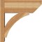 Ekena Millwork Thorton Slat Rough Sawn Outlooker, Western Red Cedar, 8"W x 20"D x 20"H OUT08X20X20THR06RWR - alternate 4